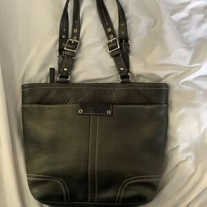 Coach hamilton Pebbled Leather Bag